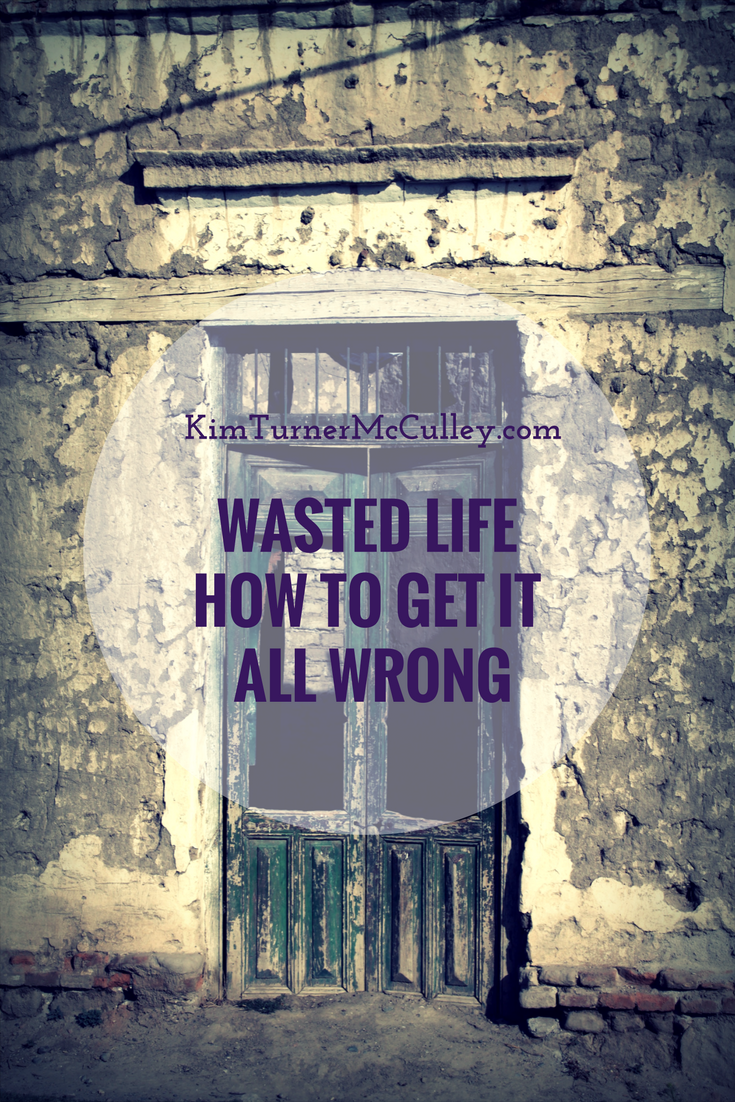 Wasted Life: How to Get it Wrong KimTurnerMcCulley.com