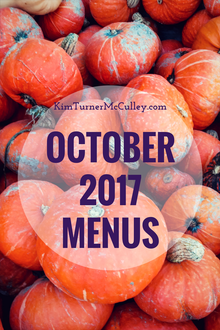 October 2017 Menus KimTurnerMcCulley.com