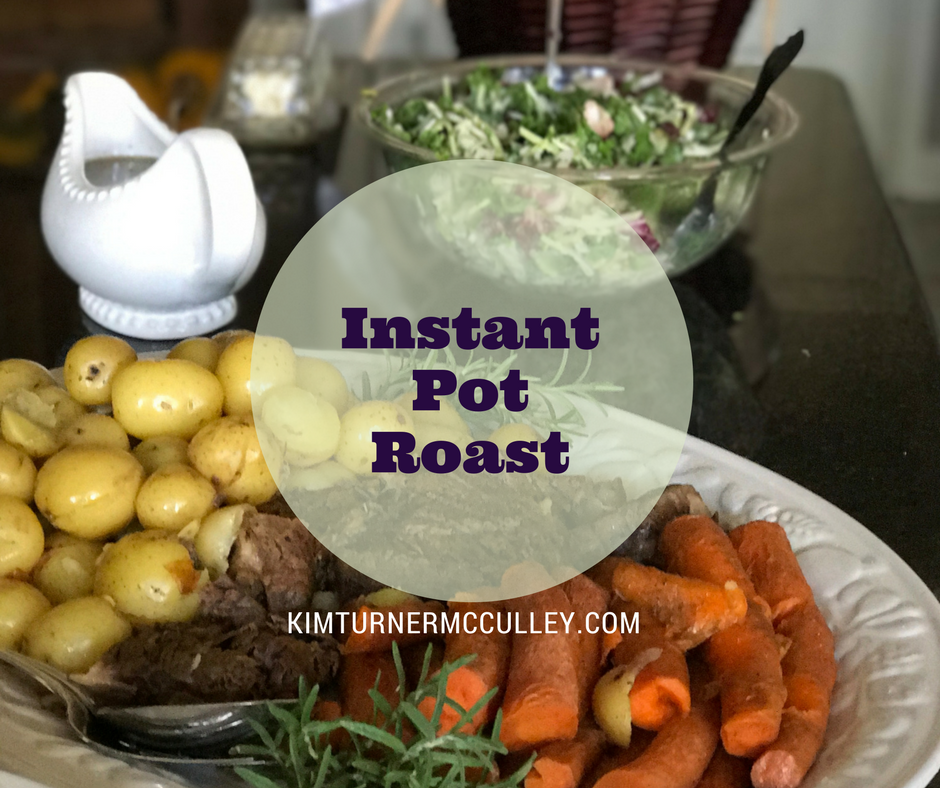 Instant Pot Roast Recipe and Tutorial KimTurnerMcCulley.com