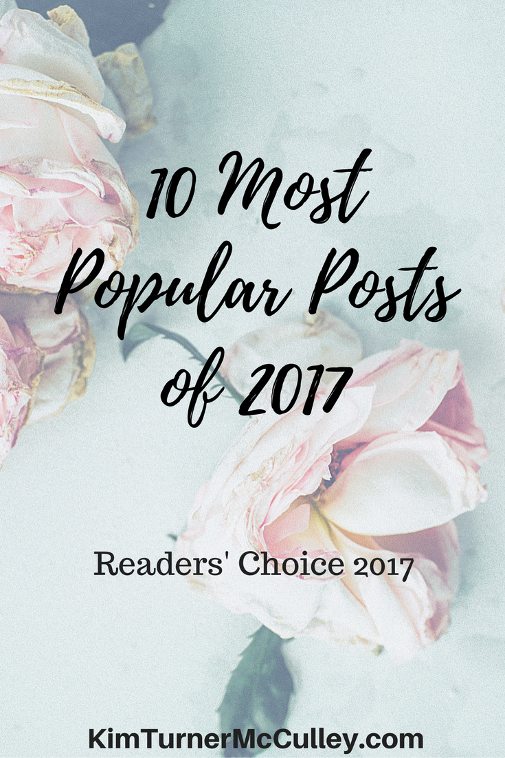 10 Most Popular Posts of 2017 KimTurnerMcCulley.com