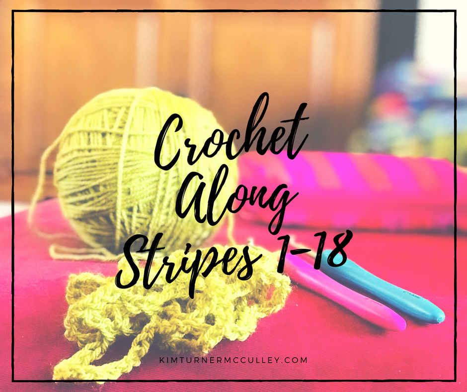 Woodland Stripes Crochet Along Stripes 1-18