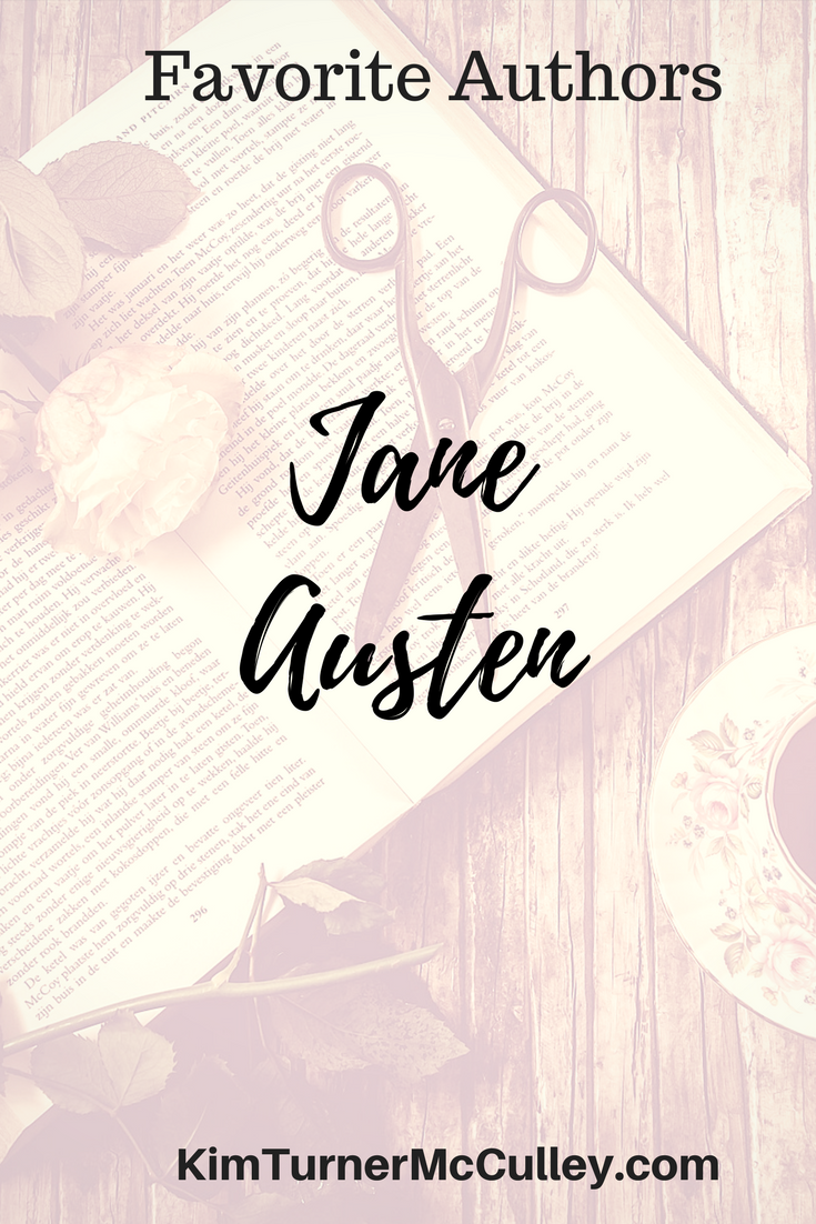 Jane Austen Favorite Authors KimTurnerMcCulley.com