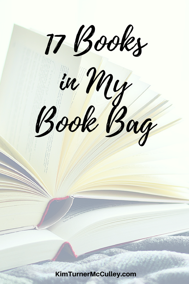 17 Books in My Book Bag KimTurnerMcCulley.com