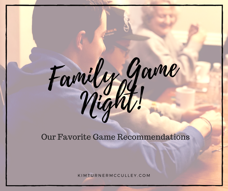 Family Game Night! Our Favorite Party Game Recommendations KimTurnerMcCulley.com