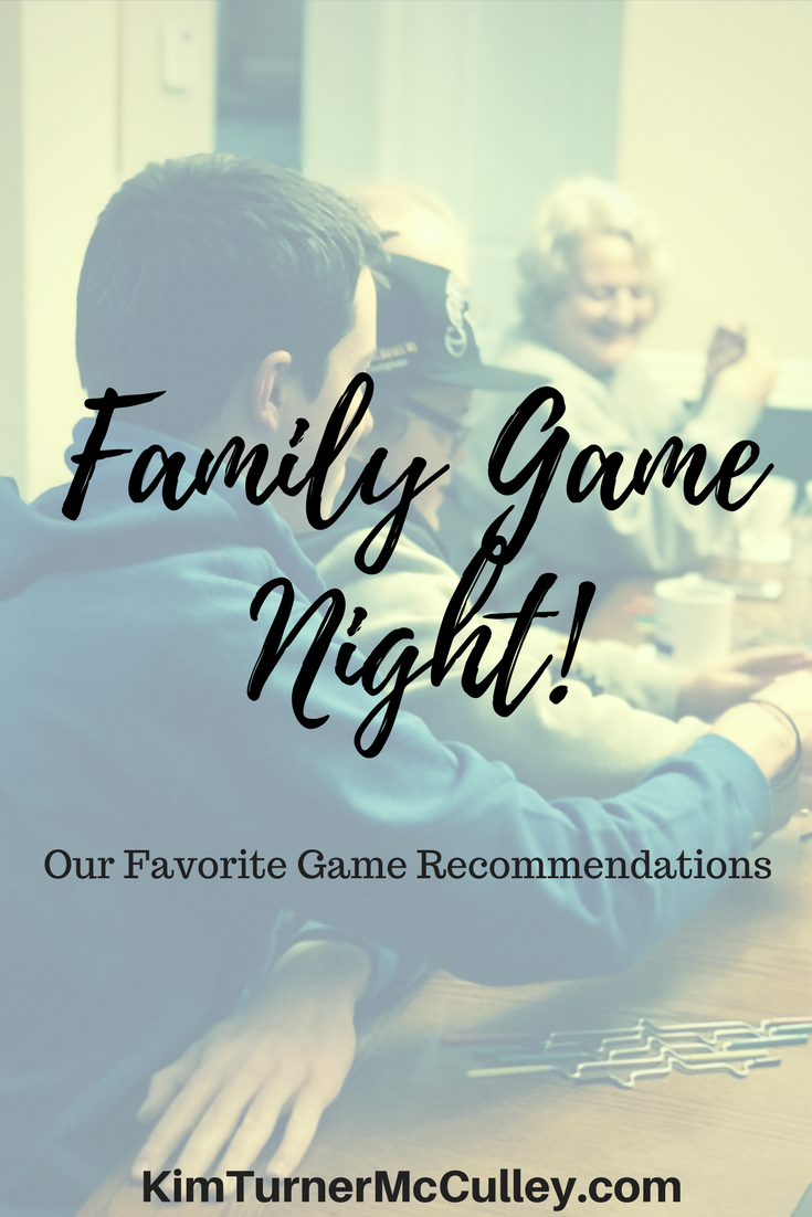 Family Game Night! Our Favorite Party Game Recommendations KimTurnerMcCulley.com