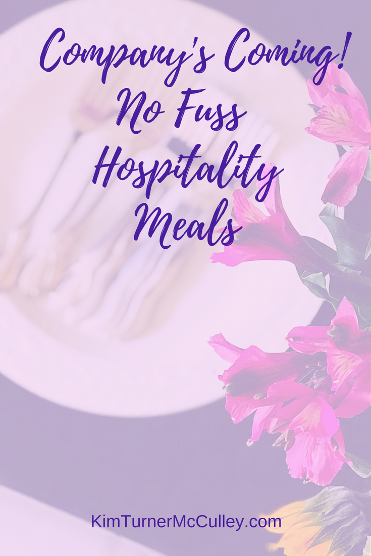 Hospitality Meals KimTurnerMcCulley.com