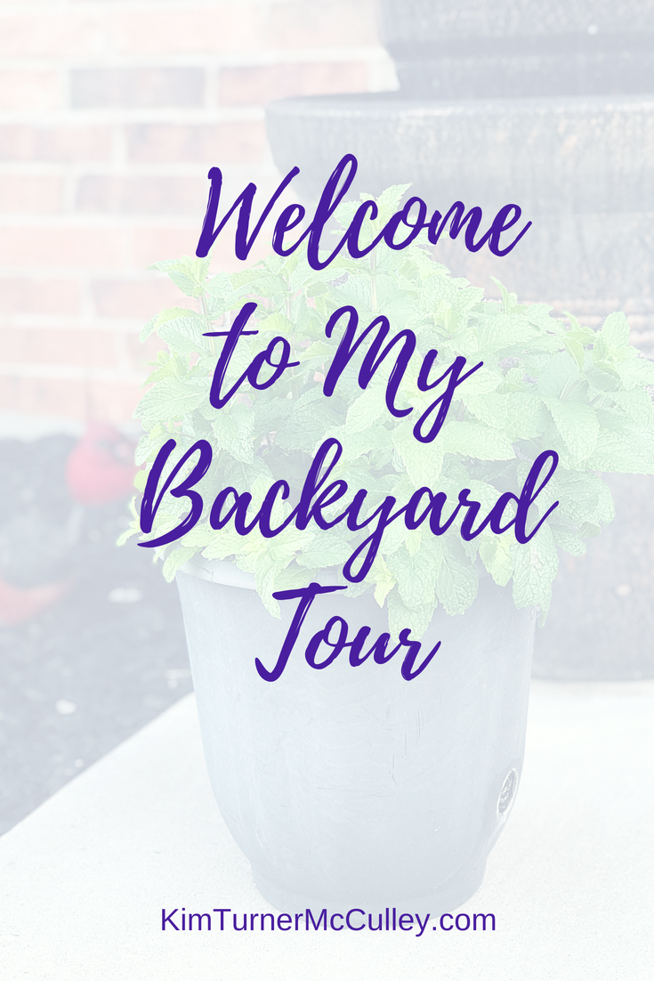 Welcome to My Backyard Tour KimTurnerMcCulley.com
