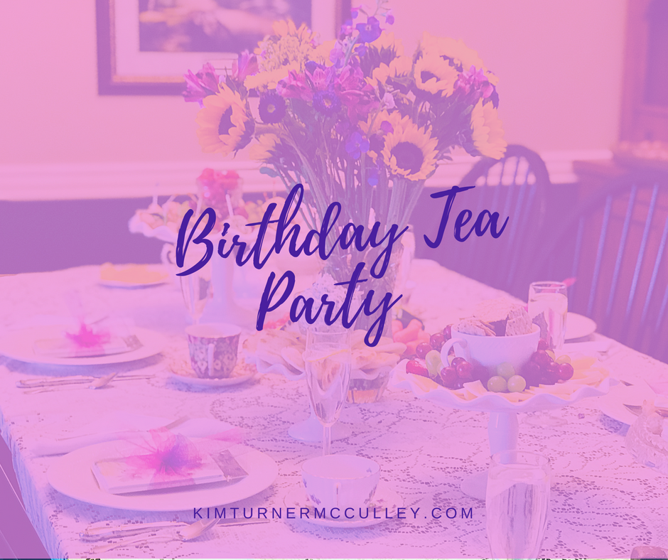 Birthday Tea Party KimTurnerMcCulley.com