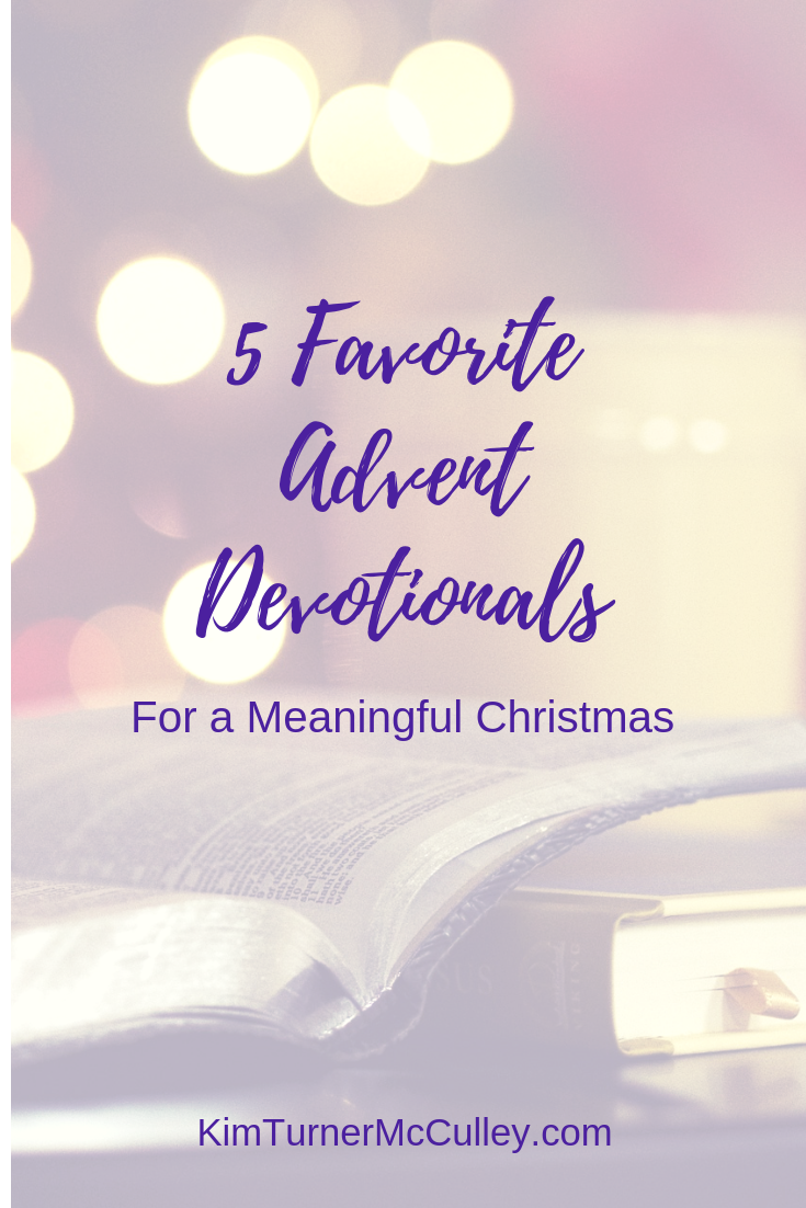 5 Favorite Advent Devotionals for a Meaningful Christmas #AdventDevotiional #Advent #Christmas