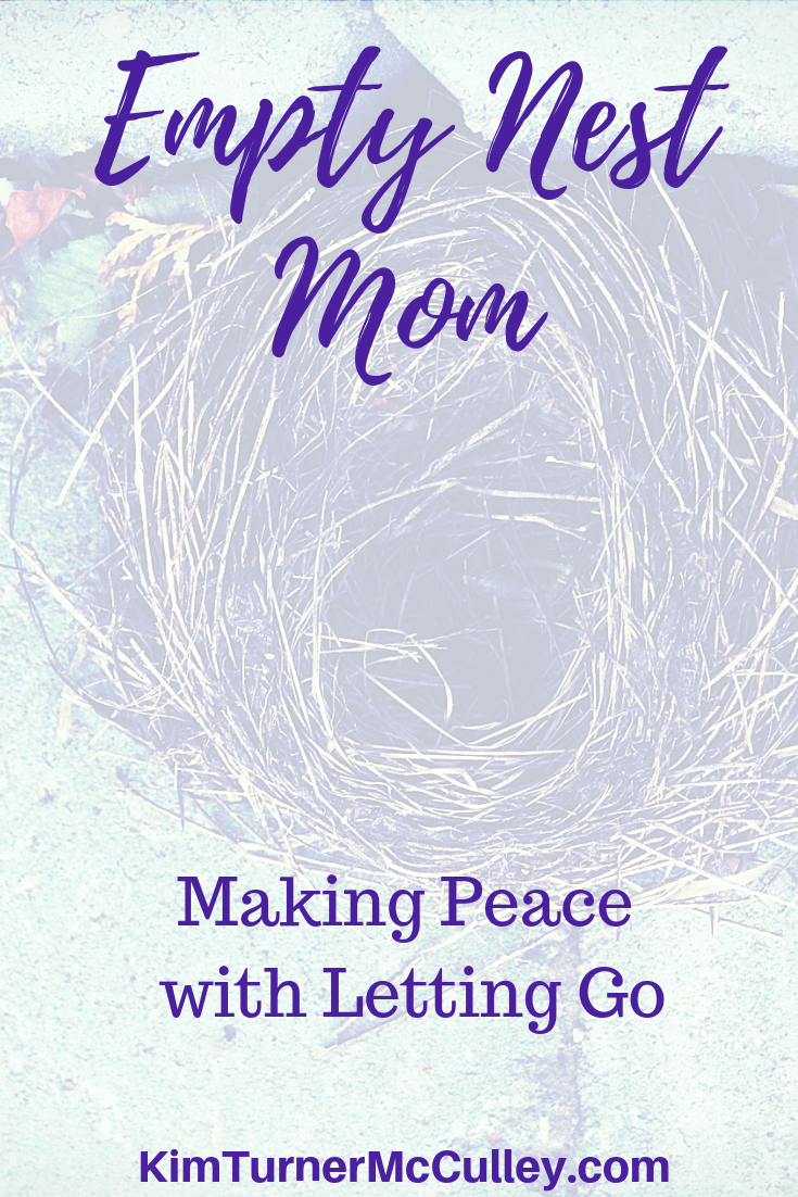 Empty Nest Mom | Making Peace with Letting Go. The adjustment to Empty Nest Mom has been challenging. Let's talk about it! #Emptynest #midlife #EmptyNestMom