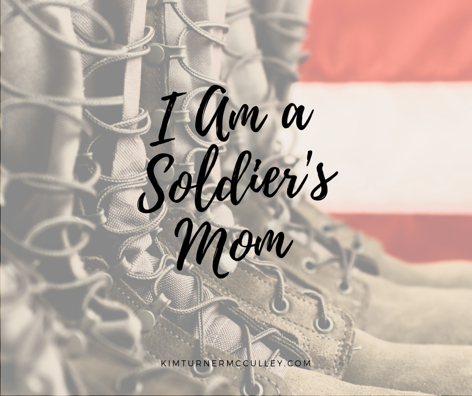 I Am a Soldier's Mom Learning to Let Go. My journey to finding peace and hope in the midst of a scary reality. #Armymom #Armymomstrong