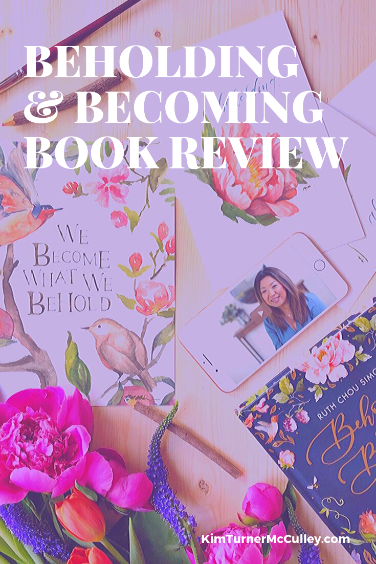Beholding and Becoming Book Review. My review of Beholding and Becoming: The Art of Everyday Worship by Ruth Chou Simons. #BandBbook #Christianbooks