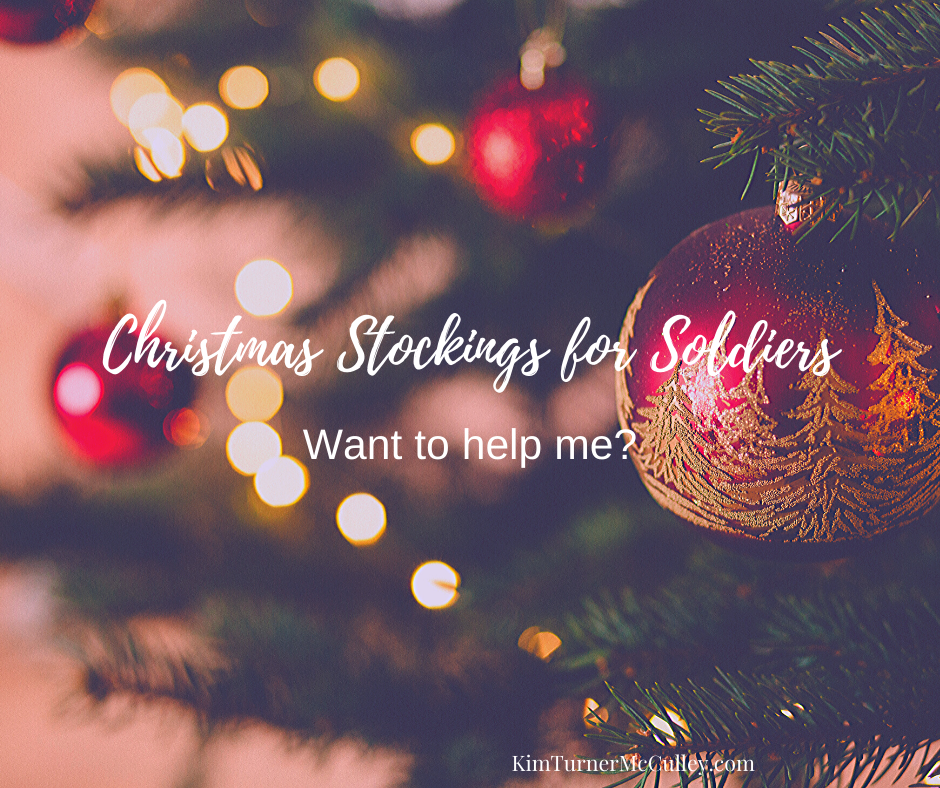 Christmas Stockings for Soldiers Kim
