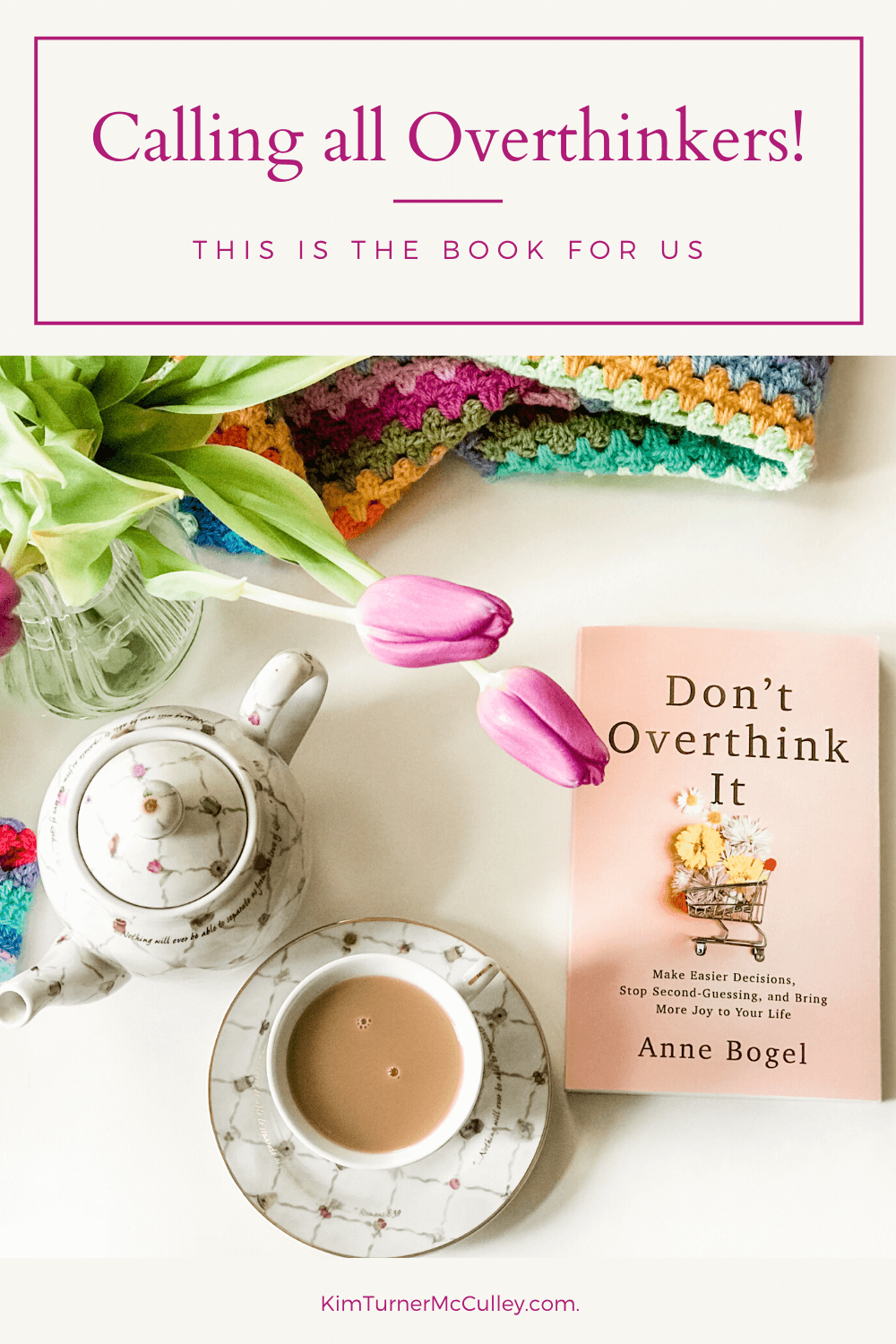 Do you overthink everything? There's help! Don't Overthink It book review shares how this book will change your life today! #overthinkbook 