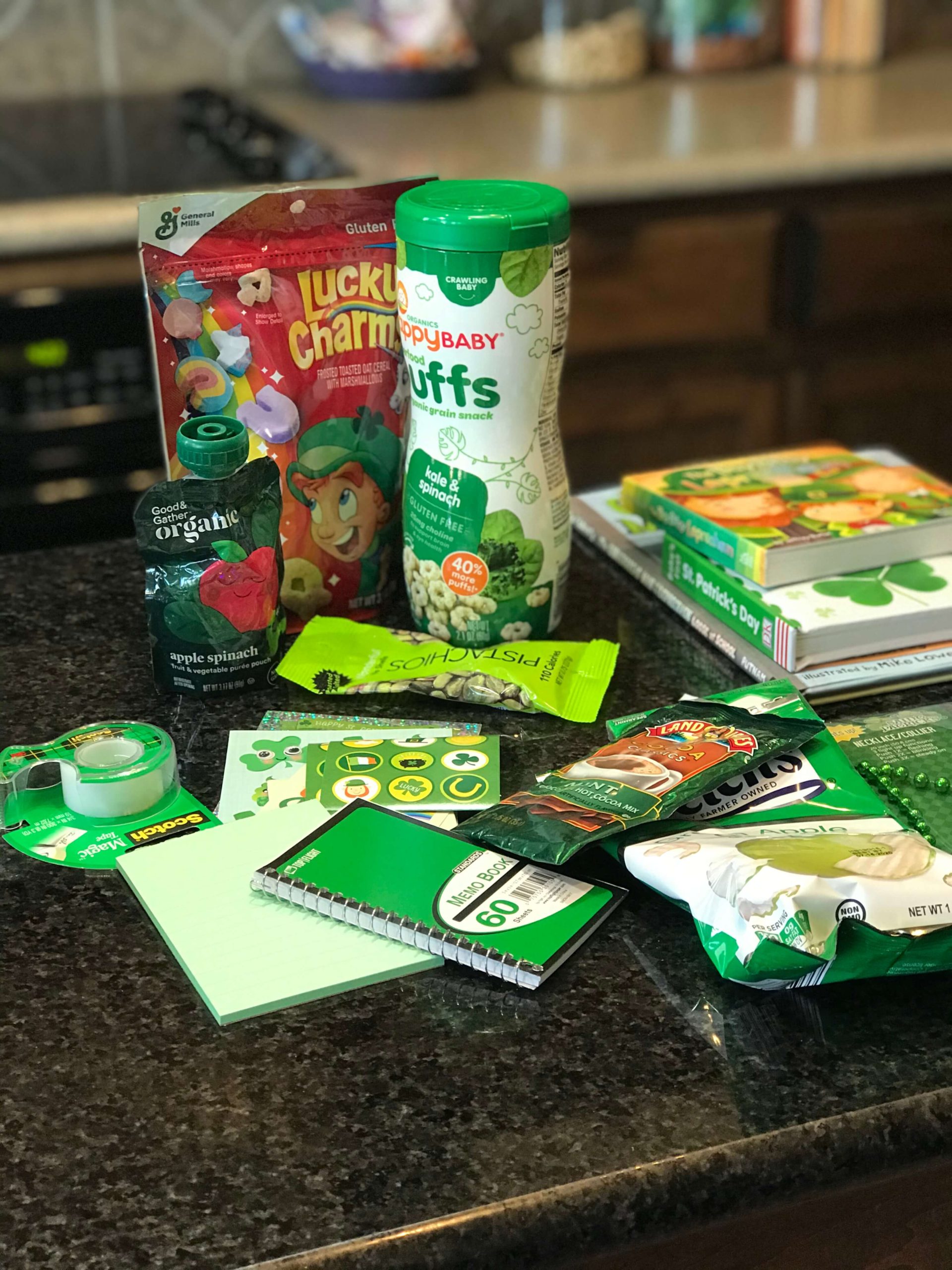 St. Patrick's Day Fun Discover the joy of sending Grammy Boxes/Care Packages to long distance loved ones. A fun way to connect. #Stpatricksday #carepackage
