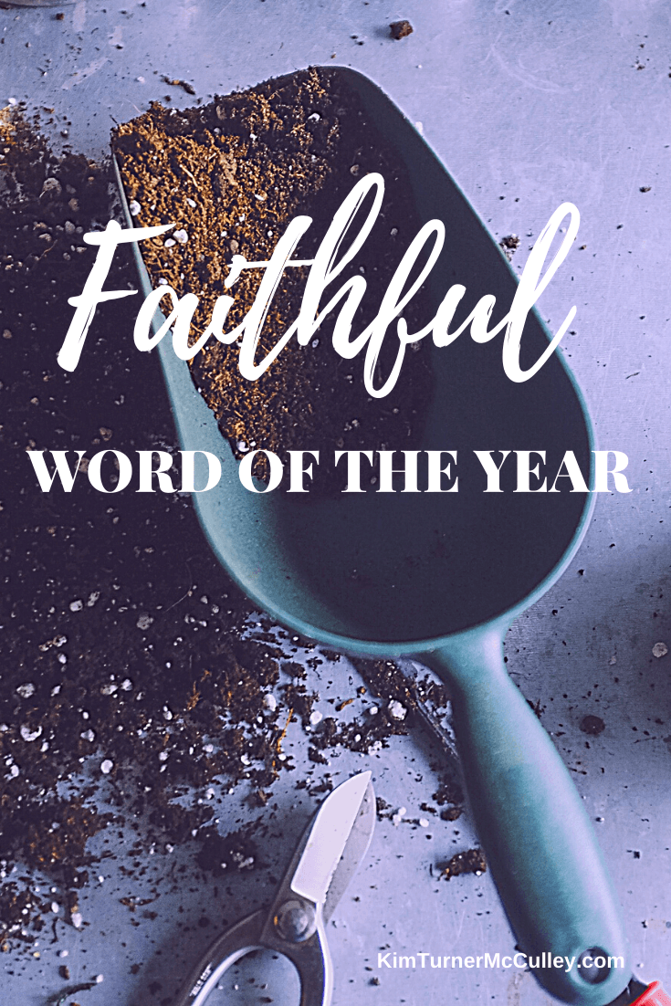 Faithful Word of the Year KimTurnerMcCulley.com Faithful Word of the Year. Please join me in the journey to focus on faithfulness in all areas of my life. #faithful #wordoftheyear